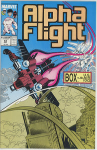 Alpha Flight #63 (1983) - 9.4 NM *Techomancer* Jim Lee