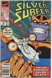 Silver Surfer #34 (1987) - 5.0 VG/FN *Thanos Return*
