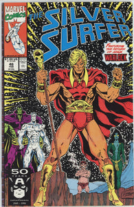 Silver Surfer #46 (1987) - 7.5 VF- *Return of Adam Warlock*