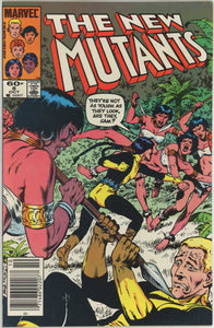 New Mutants #8 (1983) - 8.0 VF *The Road to Rome* Newsstand