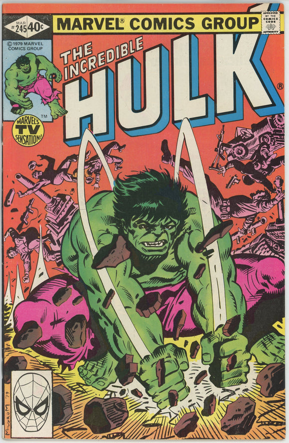 Incredible Hulk #245 (1962) - 6.0 FN *When the Hulk comes Raging*