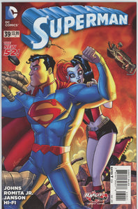 Superman #39 (2011) - 9.0 VF/NM *Harley Quinn Variant Cover*