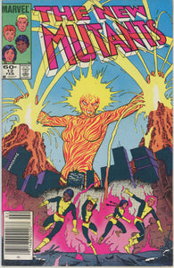 New Mutants #12 (1983) - 6.5 FN+ *Sunstroke* Newsstand