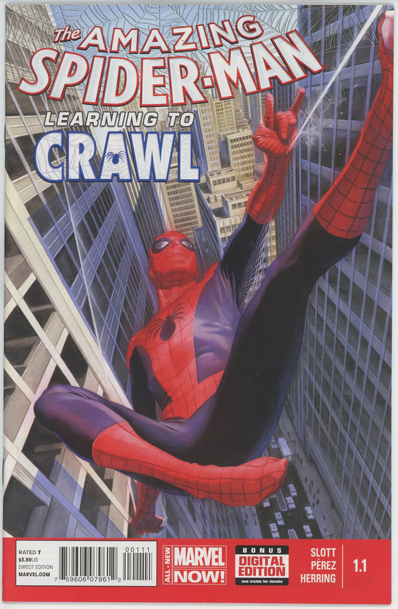 Amazing Spider Man #1.1 (2014) - 9.4 NM *Alex Ross A Cover*