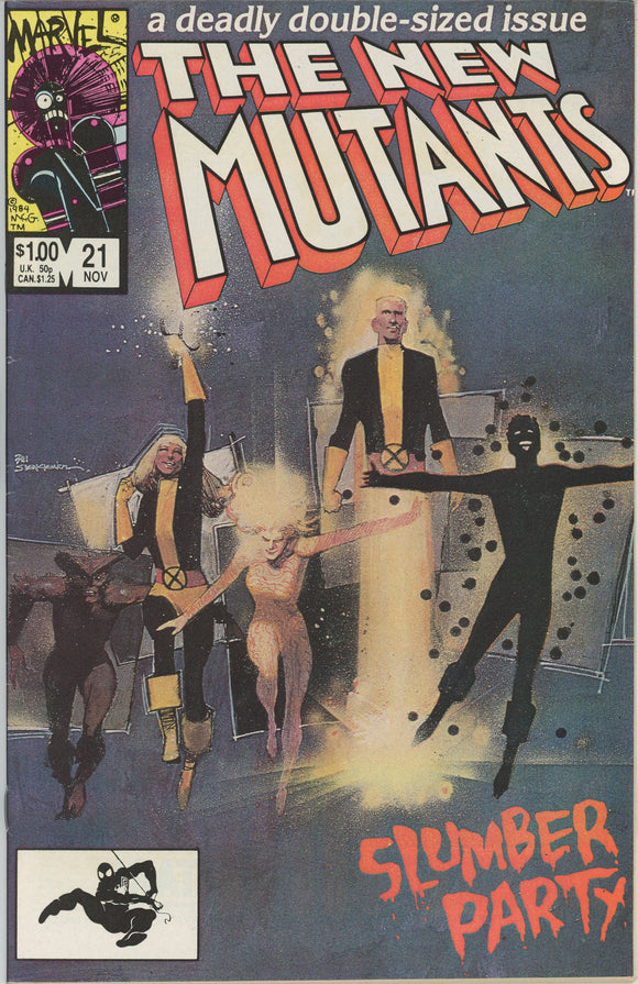 New Mutants #21 (1983) - 6.0 FN *Slumber Party*