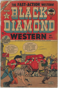 Black Diamond Western #41 (1949) - 1.8 GD- *Red Fire* Lev Gleason