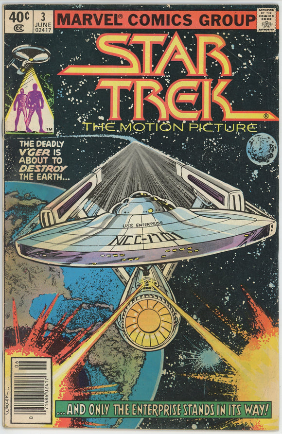 Star Trek #3 (1980) - 4.0 VG *The Motion Picture: Part 3*