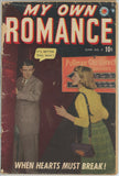 My Own Romance #6 (1949) 1.5 FR/GD *When Hearts Must Break* Marvel Romance