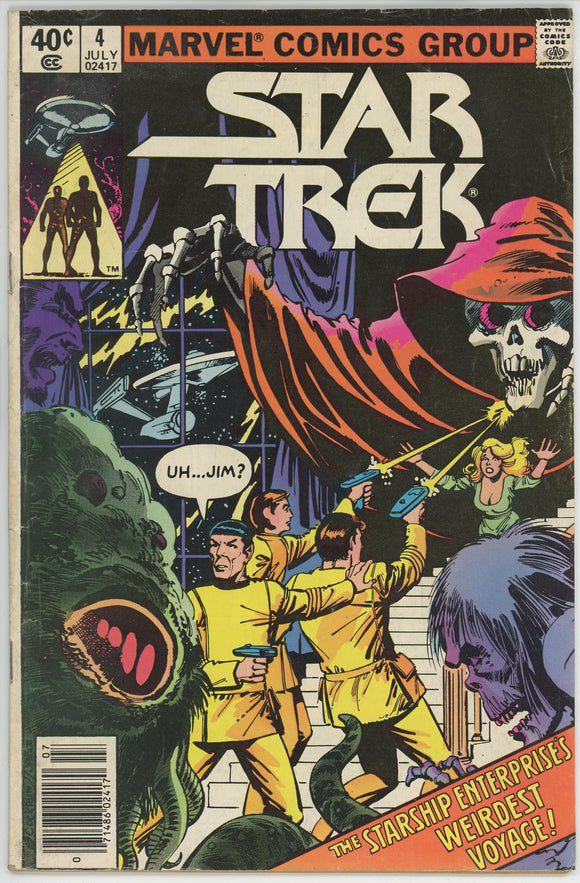 Star Trek #4 (1980) - 4.0 VG *The Haunting of Tallus*