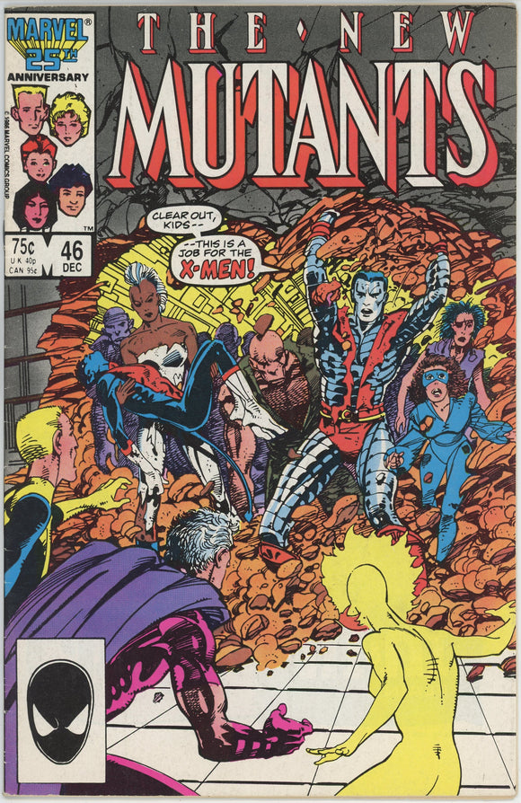 New Mutants #46 (1983) - 6.5 FN+ *Bloody Sunday*