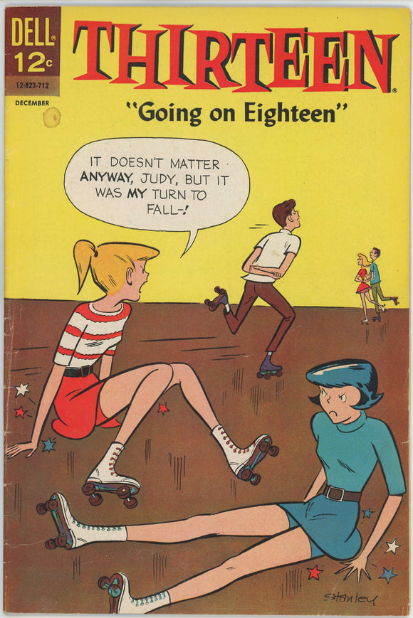 Thirteen Going on Eighteen #25 (1961) - 4.5 VG+ *Dell Teen Humor*