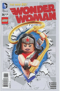 Wonder Woman #36 (2011) - 9.4 NM *Lego Variant*