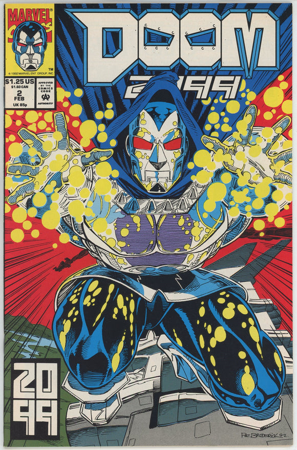 Doom 2099 #2 (1993) - 9.2 NM- *The Action of the Tiger*