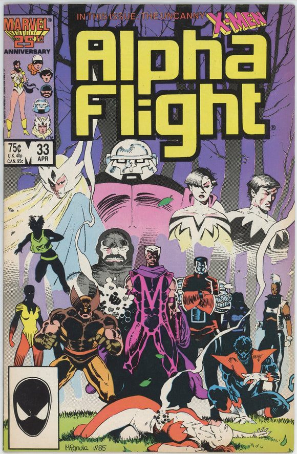 Alpha Flight #33 (1983) - 7.0 FN/VF *1st Appearance Lady Deathstrike*