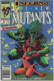 New Mutants #72 (1983) - 9.0 VF/NM *Demon Reign* Newsstand