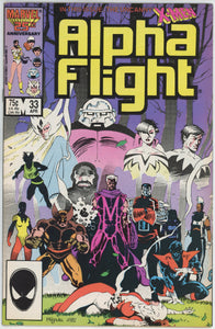 Alpha Flight #33 (1983) - 8.5 VF+ *1st Appearance Lady Deathstrike*