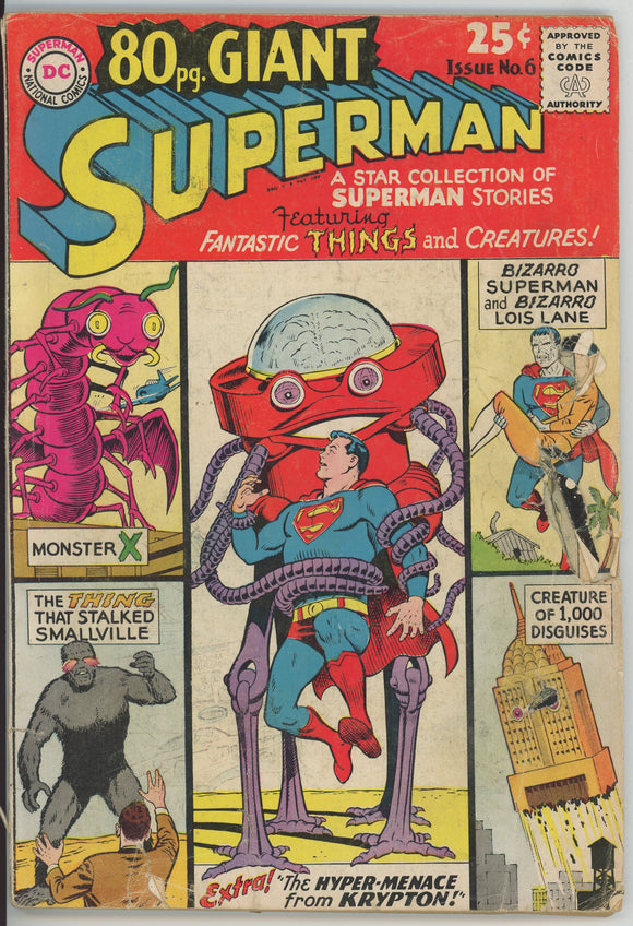 Superman Annual #6 (1960) - 0.5 PR *The Greatest Super-Heroes of All Time*