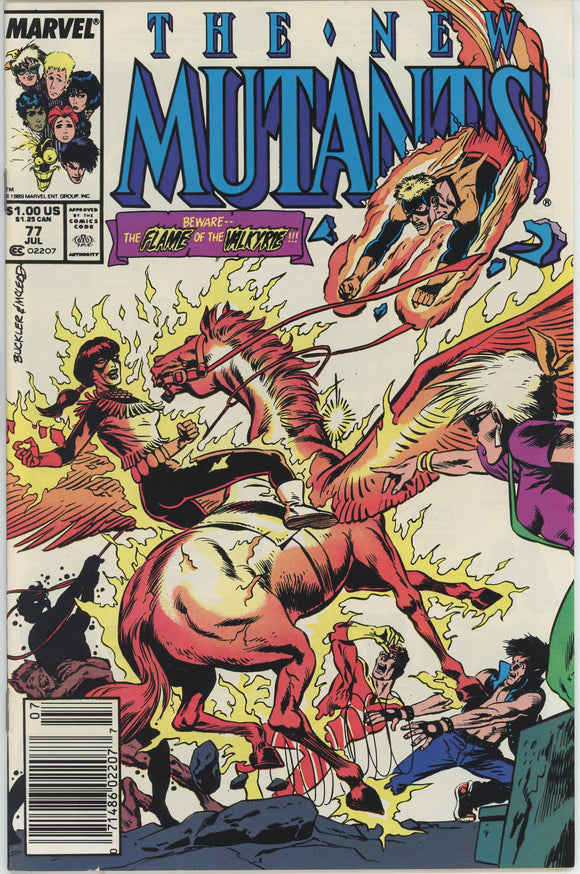 New Mutants #77 (1983) - 9.2 NM- *Dr. Strange* Newsstand