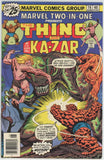 Marvel Two In One #16 (1974) - 6.0 FN *Thing/Kazar*