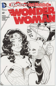 Wonder Woman #47 (2011) - 9.0 VF/NM *Harley Quinn Inked Variant*