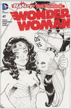 Wonder Woman #47 (2011) - 9.0 VF/NM *Harley Quinn Inked Variant*