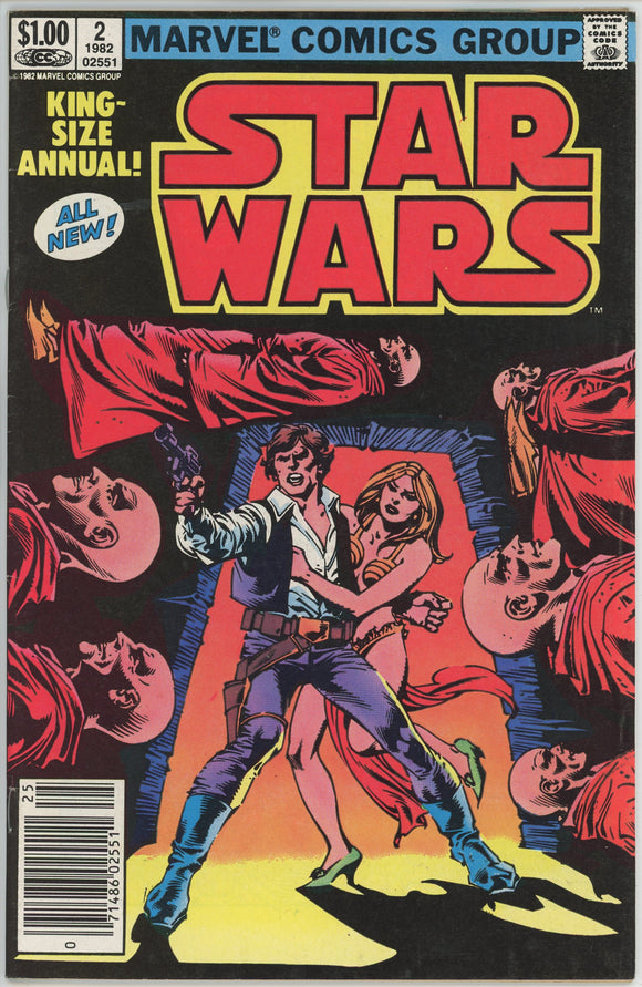 Star Wars Annual #2 (1977) - 7.0 FN/VF *Shadeshine * Newsstand