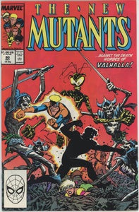 New Mutants #80 (1983) - 7.5 VF- *Curse of the Valkyries*