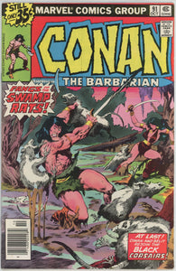 Conan the Barbarian #91 (1970) - 6.5 FN+ *Savage Doings in Shem*