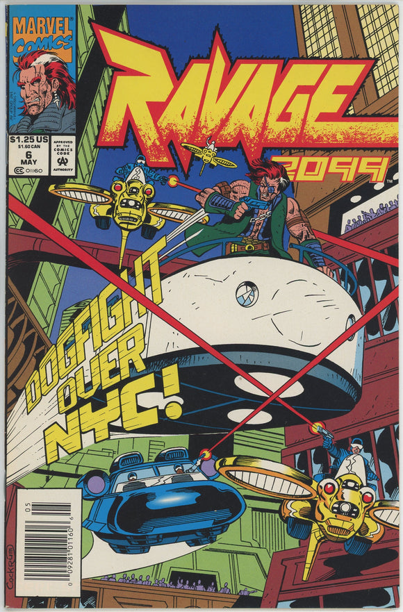 Ravage 2099 #6 (1992) - 9.4 NM *The Power and the Peril* Newsstand