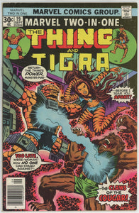 Marvel Two In One #19 (1974) - 6.0 FN *Thing/Tigra*