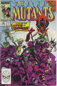 New Mutants #84 (1983) - 8.0 VF *The Sword's Edge*