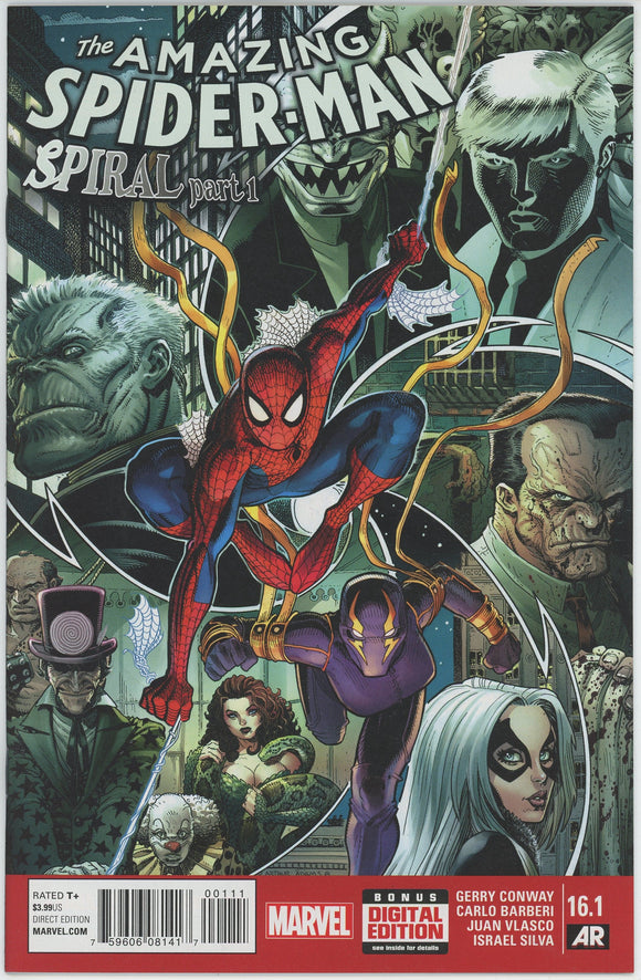 Amazing Spider Man #16.1 (2014) - 9.6 NM+ *Spiral/Art Adams Cover*