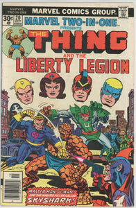 Marvel Two In One #20 (1974) - 6.0 FN *Thing/Liberty Legion*