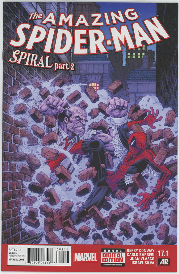 Amazing Spider Man #17.1 (2014) - 9.4 NM *Spiral Part 2*