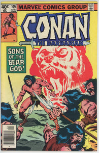 Conan the Barbarian #109 (1970) - 5.5 FN- *Sons of the Bear God*