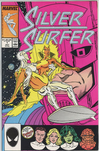 Silver Surfer #1 (1987) - 7.5 VF- *Silver Surfer Finally Escapes Earth*