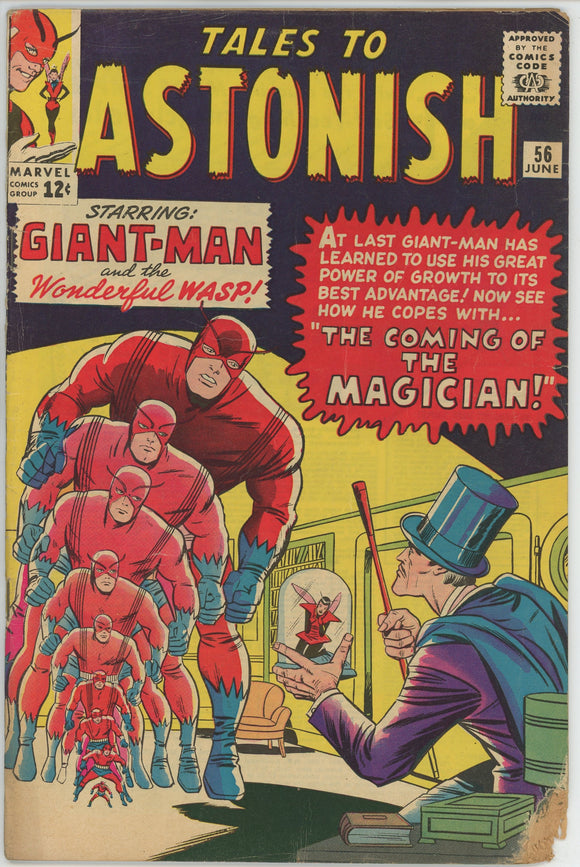 Tales To Astonish #56 (1959) - 1.0 FR *The Coming of the Magician*