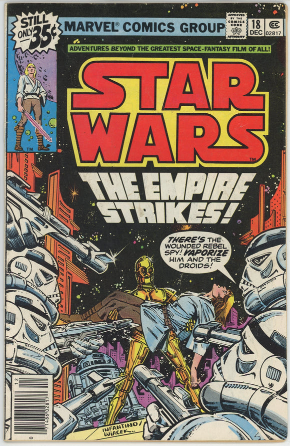 Star Wars #18 (1977) - 4.0 VG *The Empire Strikes*