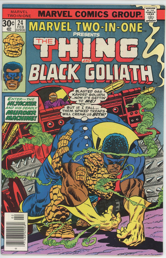 Marvel Two In One #24 (1974) - 9.2 NM- *Thing/Black Goliath*