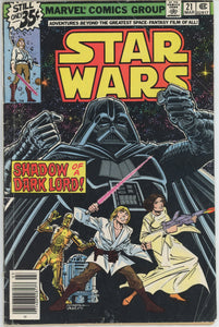 Star Wars #21 (1977) - 3.5 VG- *Shadow of the Dark Lord*