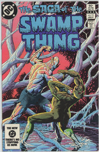 Swamp Thing #15 (1982) - 8.5 VF+ *Empires Made of Sand*