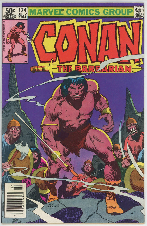 Conan the Barbarian #124 (1970) - 6.0 FN *The Eternity War*