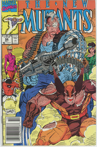 New Mutants #94 (1983) - 8.0 VF *Cable/Wolverine* Newsstand