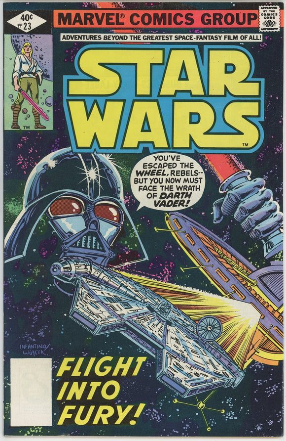 Star Wars #23 (1977) - 8.0 VF *Flight into Fury*