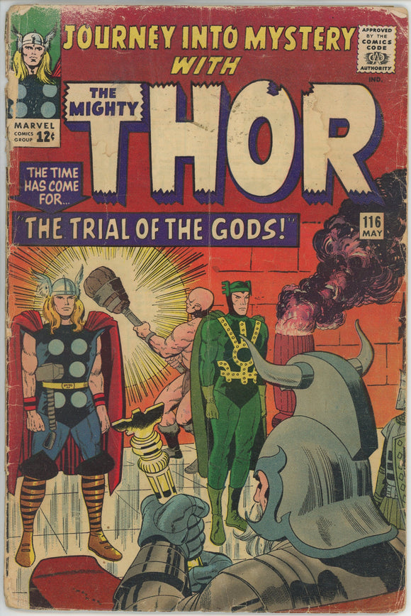 Thor #116 (1962) - 1.0 FR *The Trial of the Gods* Journey Into Mystery