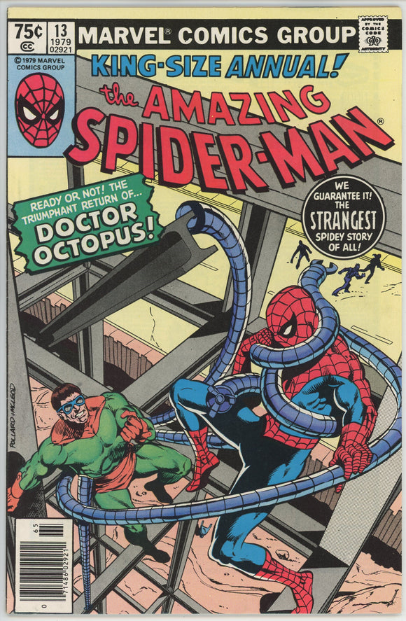 Amazing Spiderman Annual #13 (1963) - 8.0 VF *Arms of Doctor Octopus*