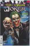 Joker Year of the Villain #1 (2019) - 9.0 VF/NM *John Carpenter Story*