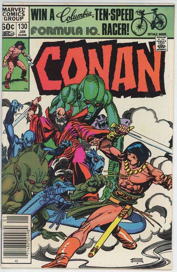 Conan the Barbarian #130 (1970) - 7.0 FN/VF *The Quest Ends*