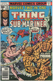 Marvel Two In One #28 (1974) - 9.2 NM- *Thing/Sub-Mariner*