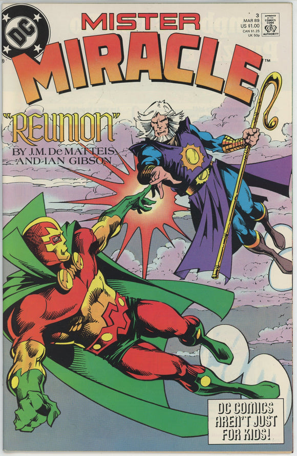 Mister Miracle #3 (1989) - 9.4 NM *Father's Day*